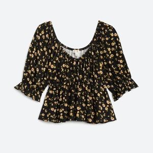 Stitch Fix | Daisy & Delilah | Casual Floral Top - XXL